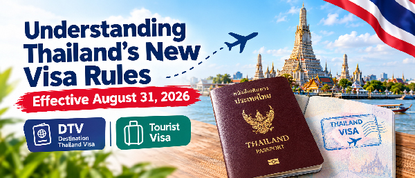 Understanding Thailand's New Visa Rules Effective August 31, 2026